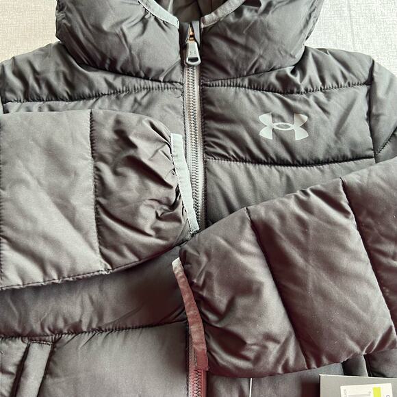 Under Armour Boys Pronto Medium Weight Puffer Jacket Size 4 - Picture 4 of 6
